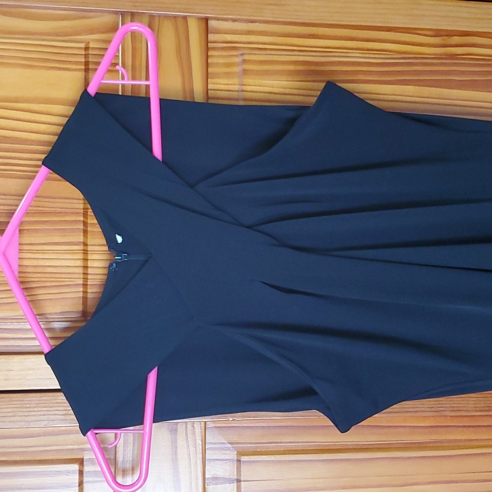 Little Black Dress Criss Cross Front